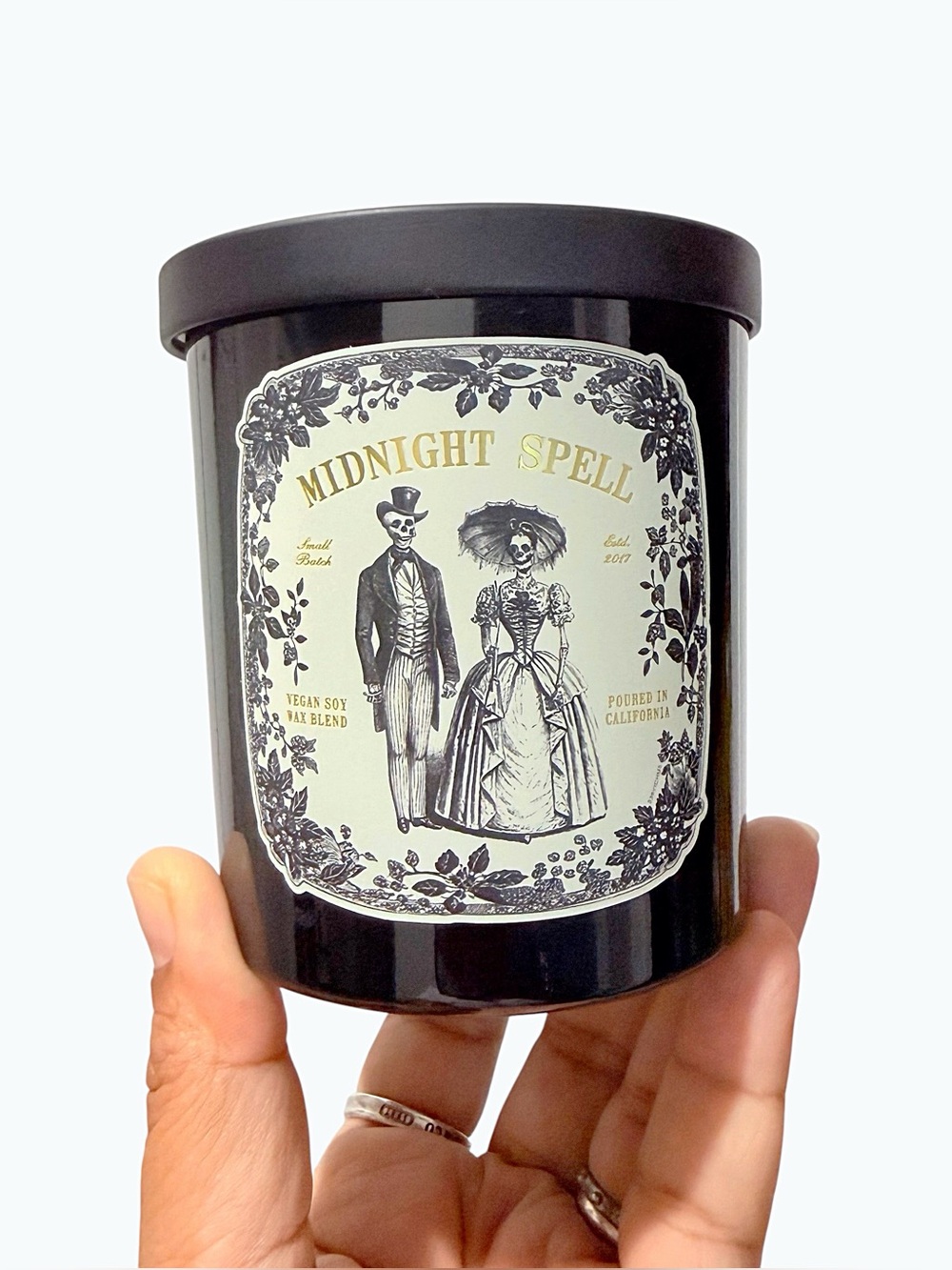 Leoben Company Midnight Spell Black Scented Candle